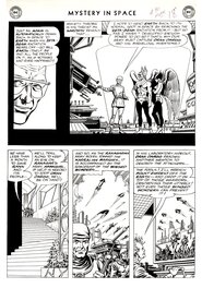 Murphy Anderson - Mystery in Space 90 Page 16 - Planche originale