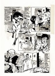 Jose Gonzalez - VAMPIRELLA #25 P 10 (VAMPIRELLA KILLS A PRISON GUARD & FLEES!) LARGE ART - 1973 - Pepe Gonzalez