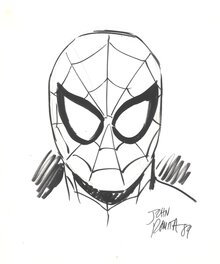 John Romita - Spider-Man Convention Sketch - Planche originale