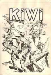 Leone Cimpellin - Couverture KIWI n° 152 - 1967 - Couverture originale