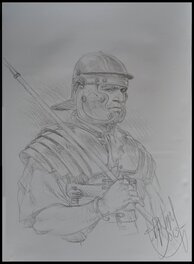 Philippe Delaby - Murena - Légionnaire romain - Illustration originale