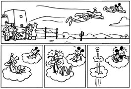 « Super Mickey » – Planche originale – Page FIN –  Pieter de Poortere