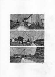 Maran Hrachyan - Une nuit avec toi (polar) - p.99 - Planche originale