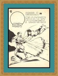 Augusto Pedrazza - Akim "isola in fiamme"  - 1960 - Original Cover