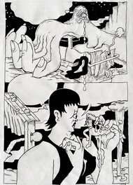 Jean-Michel Bertoyas - Planche non publiée - Comic Strip