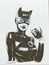 Belén Ortega - Catwoman - Illustration originale