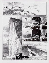 Planche originale - Hermann - Les Tours de Bois Maury - t.6, pl.1