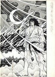 Hiroshi Kaizuka - Judo Sanka - Illustration originale