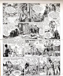 Jean Giraud - Blueberry - Nez Cassé - 1977 - Planche 26 - Comic Strip