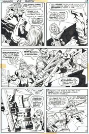 Jack Kirby - Kamandi - issue 4 p 11 - Planche originale
