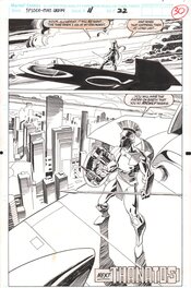 Rick Leonardi - Spider-Man 2099 #11 Page 22 - Planche originale