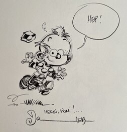 Dan Verlinden - Le Petit Spirou - Illustration originale