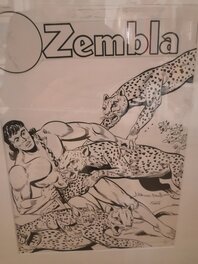 Franco Oneta - Couverture originale Zembla - Original Cover