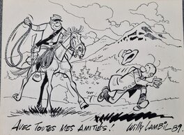 Willy Lambil - Les tuniques bleues - Illustration originale