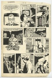 David Mazzucchelli - (1984) Mazzucchelli - Daredevil Vol 1 212 - Planche originale 18 - Comic Strip