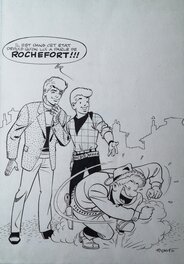 Tibet - Affiche 2ème festival BD de Rochefort - Illustration originale