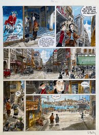 Vincent Bailly - Planche originale un sac de billes - Comic Strip