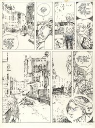 Denis Bodart - Denis Bodart - Planche inédite Venise - Comic Strip