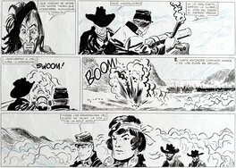 Hugo Pratt - Sergent Kirk - Il Castello di Titlan page 74 - planche originale - comic art a