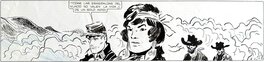Hugo Pratt - Sergent Kirk - Il Castello di Titlan page 74 - planche originale - comic art f