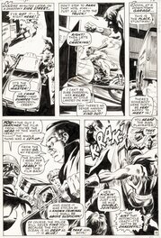 Planche originale - Daredevil - Suddenly... the stunt-master! - #64 p 18