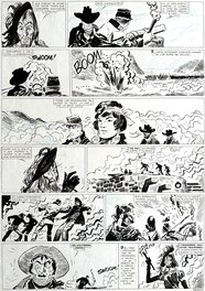 Sergent Kirk - Il castello di Titlàn par Hugo Pratt - planche originale - comic art