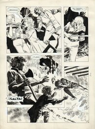 Domingo Mandrafina - Domingo Mandrafina - TUSK - planche originale à l’encre - Comic Strip