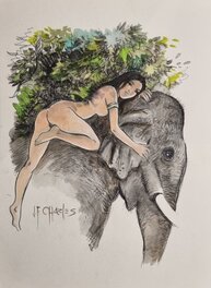 Jean-François Charles - India Dreams - Avatara - Original Illustration
