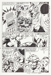 John Byrne - Fantastic Four #256 by John Byrne - Planche originale