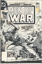 Joe Kubert - Men of War - T20 Cover - Couverture originale