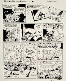 Pierre Seron - Les Petits Hommes - le Gerrier du Passe -pl. 15 - Comic Strip