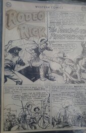 Ed Small Jr. - Western Comics #51 - Planche originale