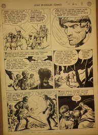 Fred Ray - Tomahawk Star Spangled War Stories #111 - Planche originale