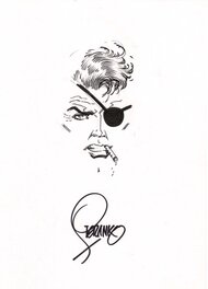 Jim Steranko - Nick Fury - Illustration originale