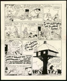 Albert Uderzo - Asterix en Hispanie - PL16 - Planche originale