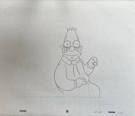 Matt Groening - Grand Pa Simpsons - Planche originale