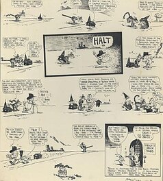 George Herriman - Krazy Kat Sunday Oct. 1922 - Planche originale