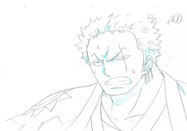 Eiichiro Oda - One Piece - Roronoa Zoro - Original art