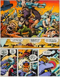 Jack Kirby - New Gods - Hunger Dogs Page 5 (Couleurs) - Comic Strip