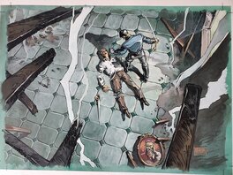 Guillaume Sorel - LE SECRET DE WILHELM STORITZ    couleur directe - Illustration originale