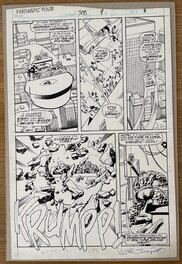 John Buscema - Fantastic Four #308 P°9 - Planche originale