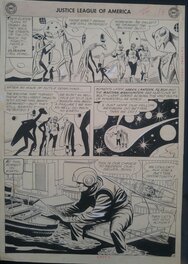 Mike Sekowsky - Justice League #20 page by Sekowsky - Planche originale