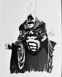 Kelley Jones - Kelley Jones Batman - Illustration originale