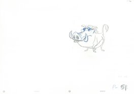 inconnu - Le roi lion, 1994 - Planche originale