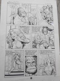 Art Adams - Monkeyman and O'Brien - Comic Strip
