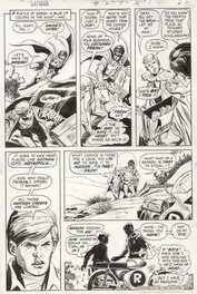 Irv Novick - Batman # 244  -  1972 - Planche originale