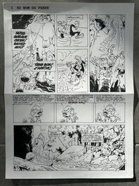 Pierre Seron - Seron - les Petits hommes - Planche originale - Au nom du frère - Comic Strip