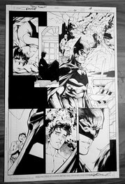 Tony Daniel - Batman and Robin - Planche originale