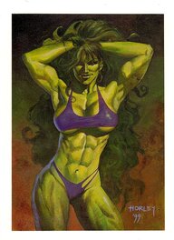 Alex Horley - She-Hulk - Illustration originale
