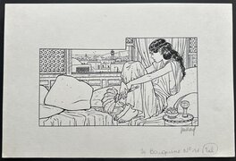 André Juillard - « Le jeune mamelouk » - Je bouquine n° 11 - Illustration originale